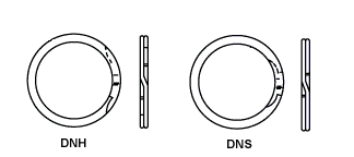 DNH and DNS Wave Springs, Retaining Rings and Snap Rings