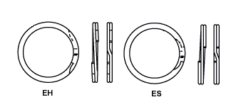 EH and ES Series Snap Rings, Wave Springs and Retaining Rings