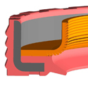 Bonded PTFE Seal